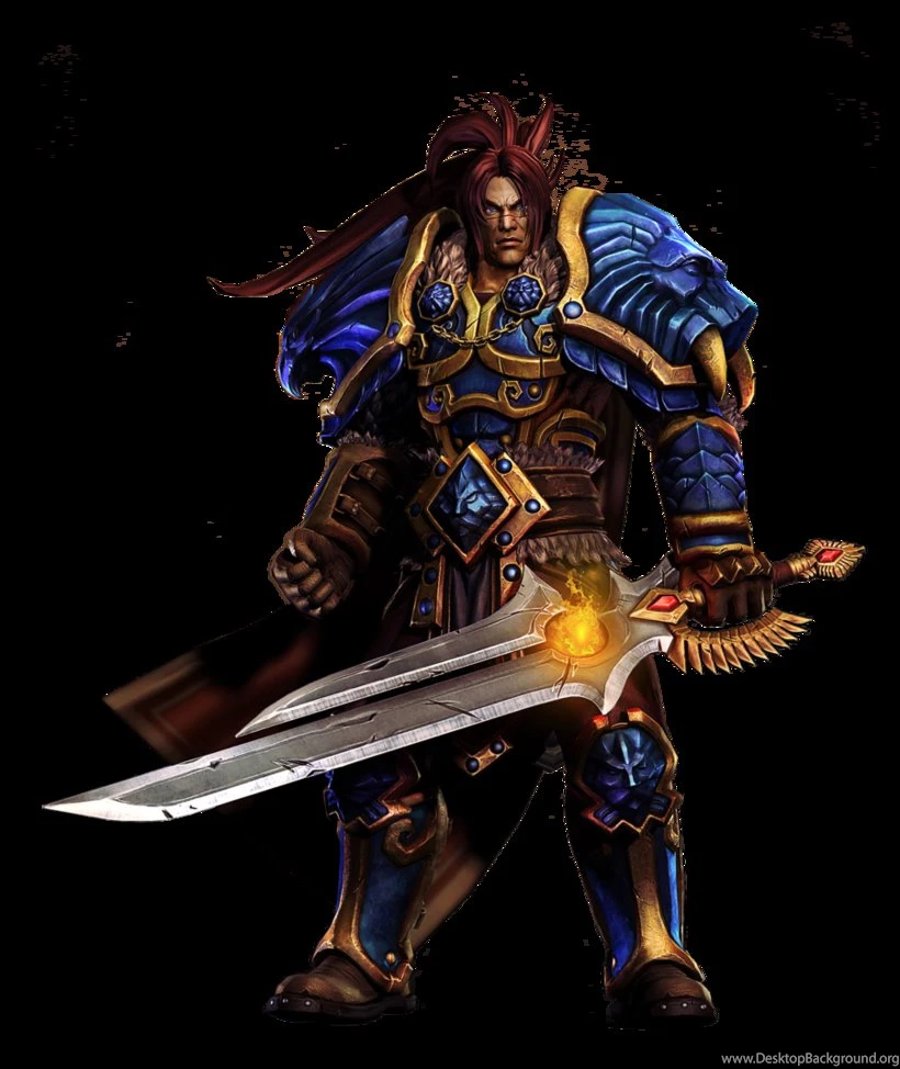 Varian Wrynn Render By Gloryfied1 On DeviantArt