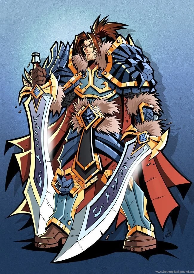 Varian Wrynn Vs Dragon By SiaKim On DeviantArt