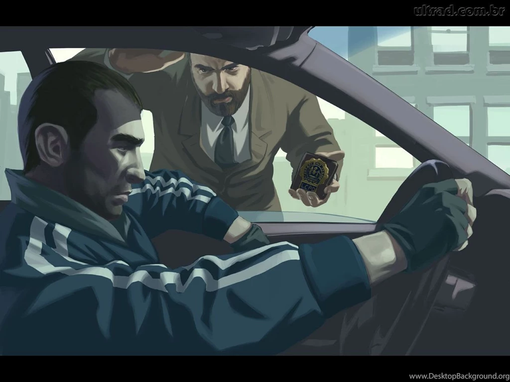Papel De Parede GTA IV Grand Theft Auto 4 Nico Bellic
