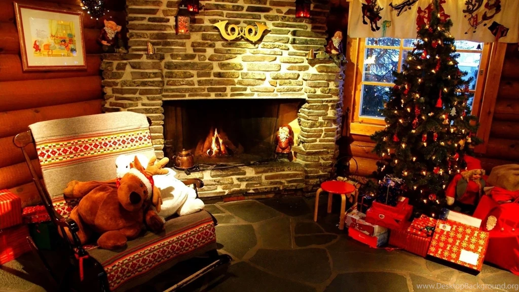 Christmas Decorations, Fire, Tree, Paper, Room, 1920x1080 HD ...