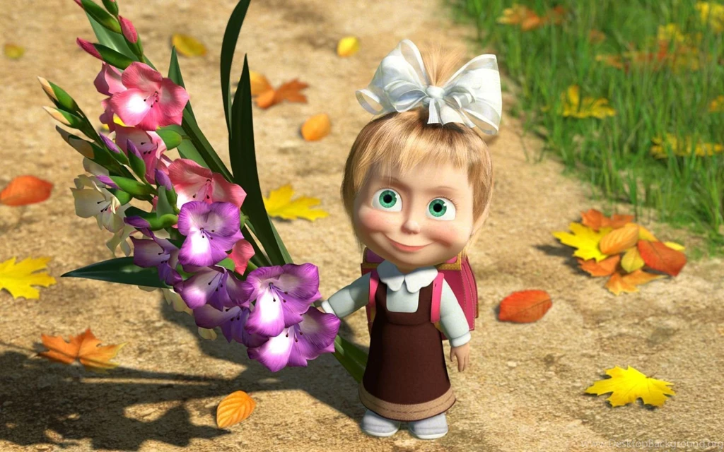 Masha And Bear Cartoon Full HD Image Wallpapers For Mac Cartoons ...