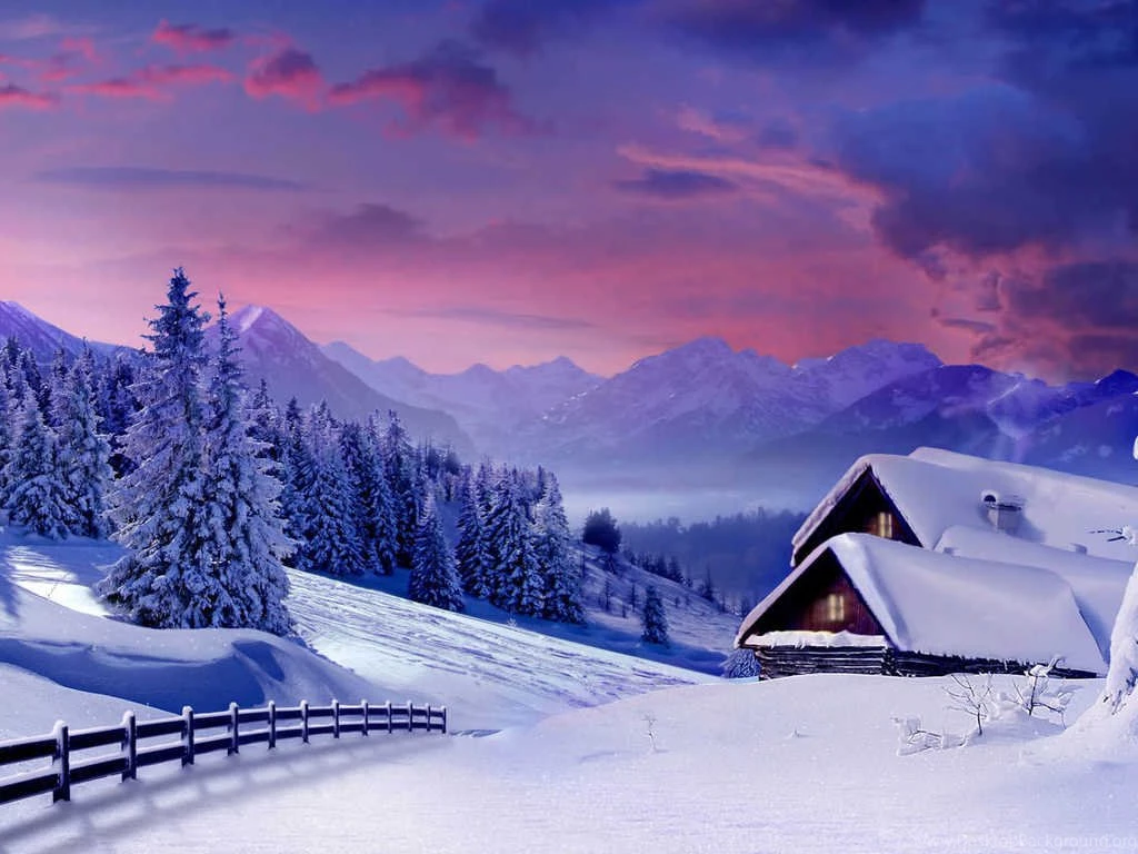Beautiful winter landscape house at the white mountain 1024x768.jpg