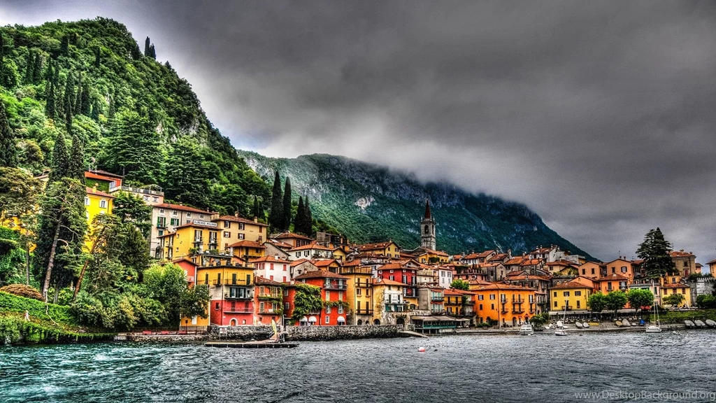 Download Wallpapers 1920x1080 Italy, Sea, Mountains, Hdr Full HD ...