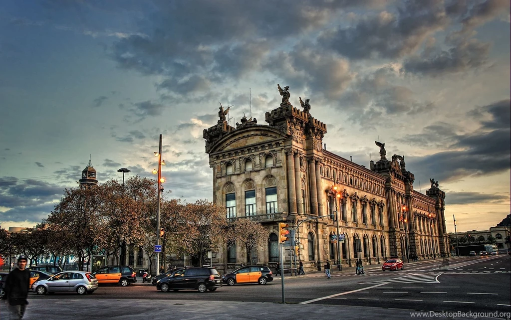 Other Barcelona Cityscape Hdr Spain Buildings Cityscapes ...
