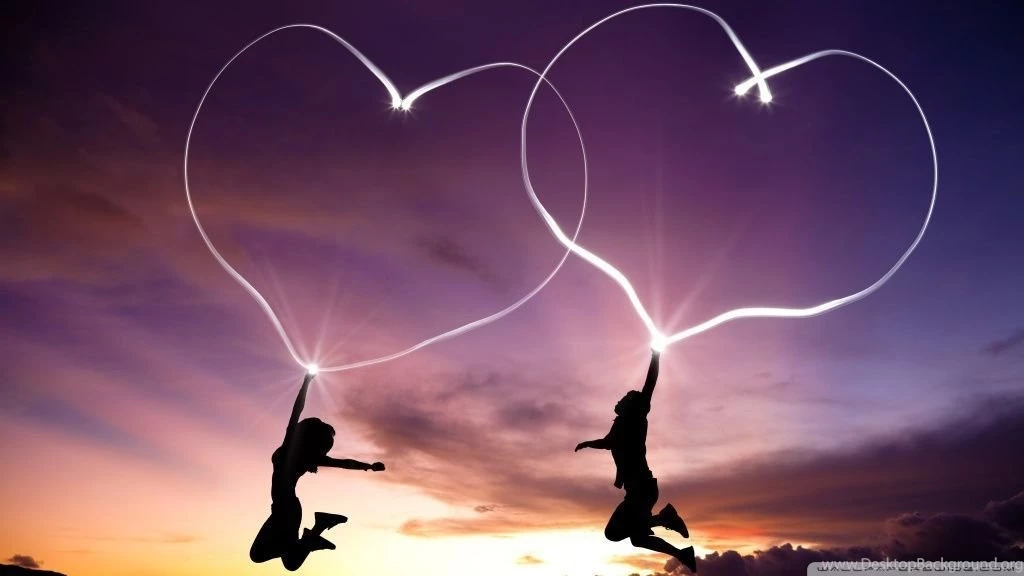 Valentines Day Hearts HD Desktop Wallpapers : Widescreen : High ...