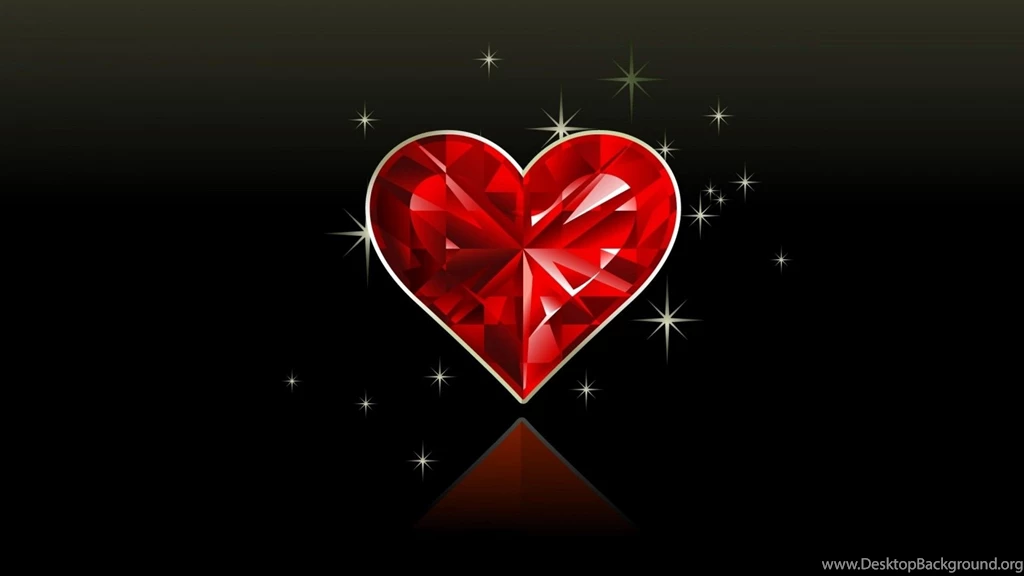 Diamond Heart Valentines Day Wallpapers : Wallpapers13.com
