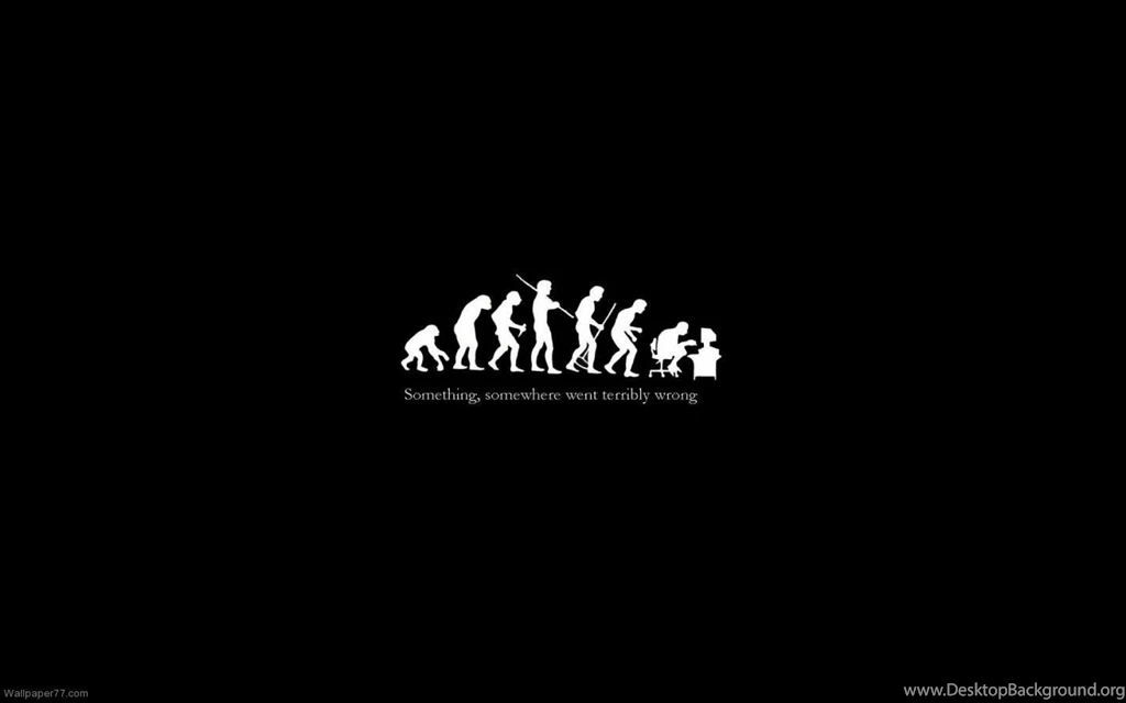 Ironic Evolution, 1440x900 Pixels : Wallpapers Tagged Cute, Fun ...