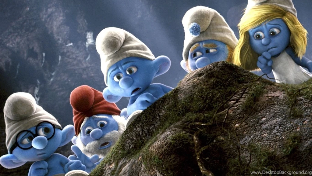 The Smurfs 3D Movie Wallpapers 06 1366x768 Wallpapers Download ...