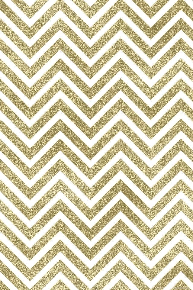 Gold Chevon iPhone Wallpaper.
