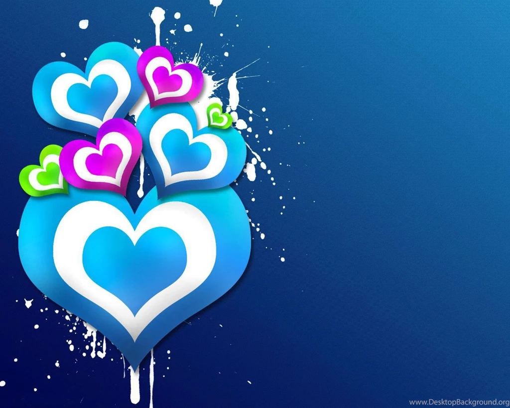 3D Love Hearts Wallpapers HD Images New
