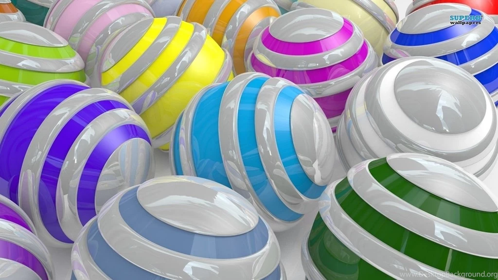 Colorful Spheres Wallpapers 3D Wallpapers