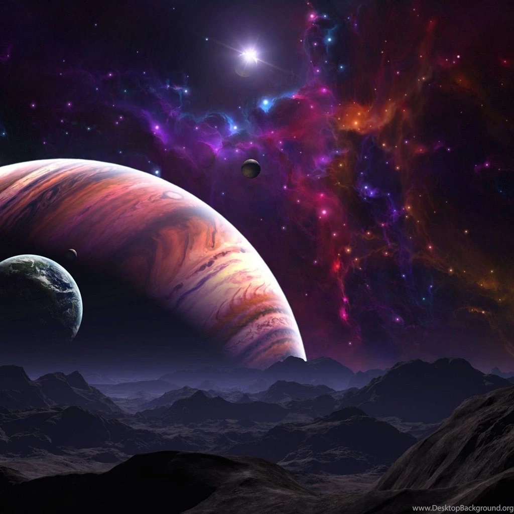 Space Star Planet iPad Air Wallpapers Download