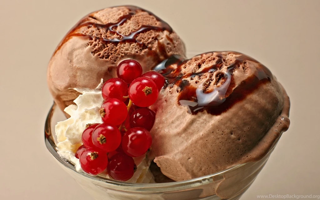 Balls Of Chocolate Ice Cream Wallpapers And Images Wallpapers ...