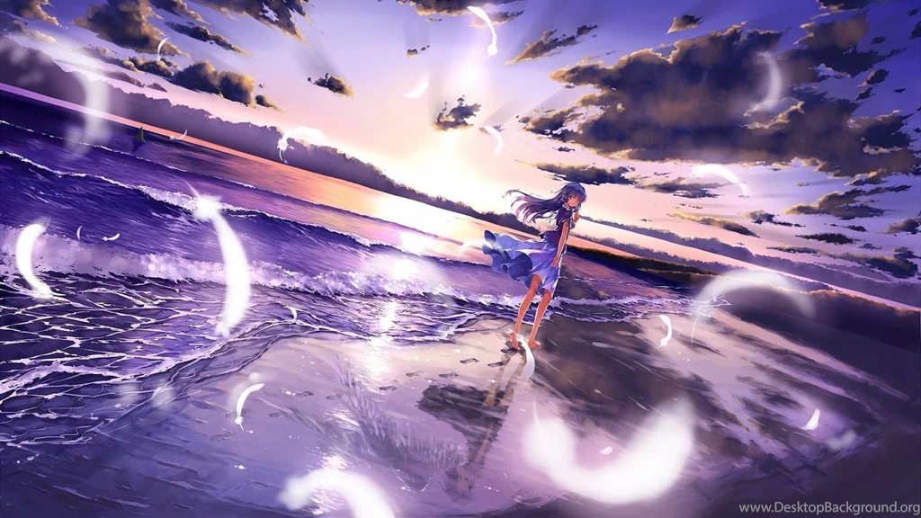 Anime Girl Beach