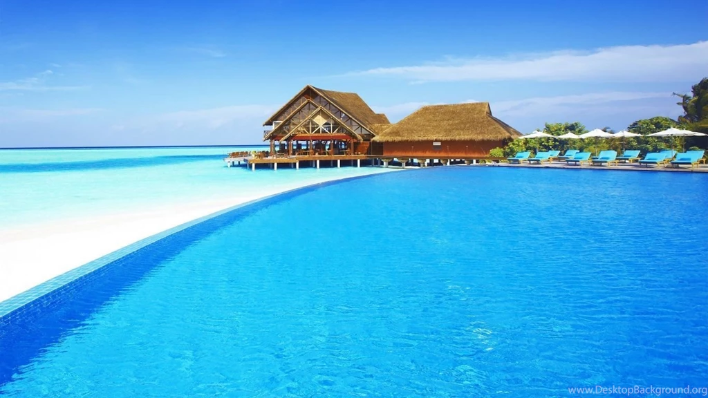 1366x768 Nice Maldives Beach Wallpapers