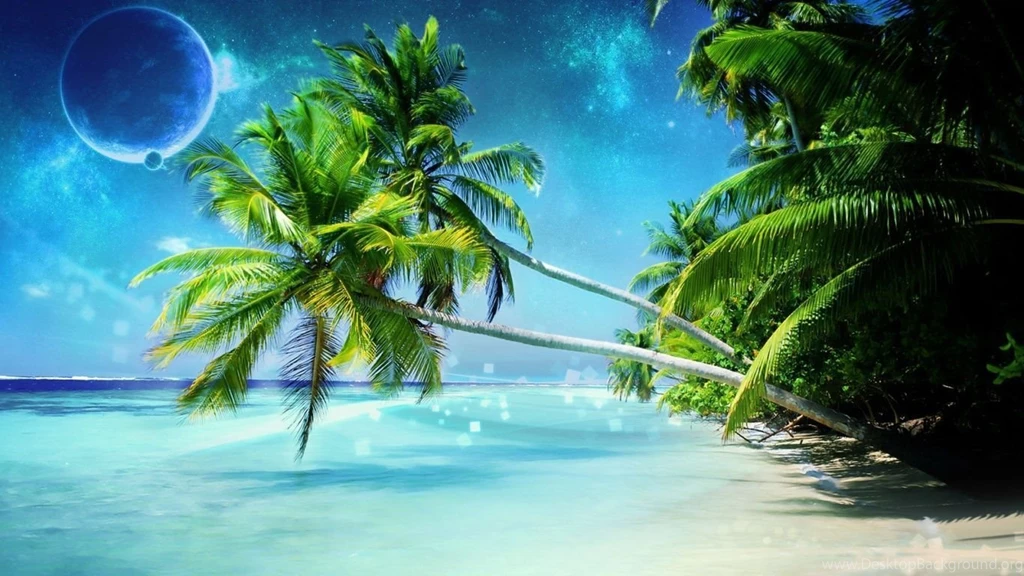 1366x768 Dream Beach Desktop PC And Mac Wallpapers