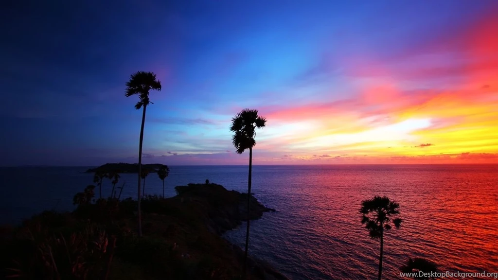 Thailand Beach Beautiful Sunset Wallpapers