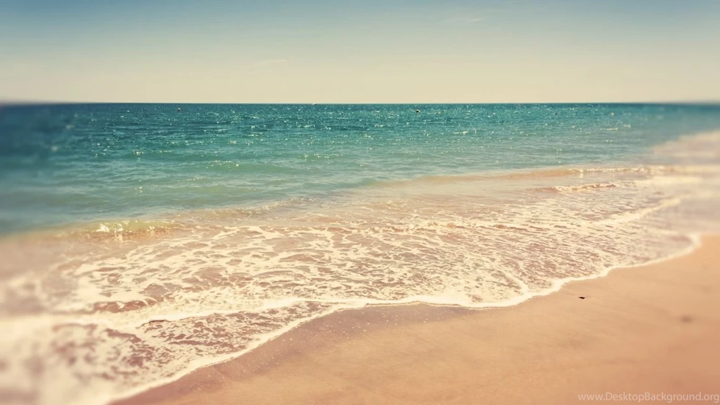 1366x768 Clean Beach Desktop PC And Mac Wallpapers