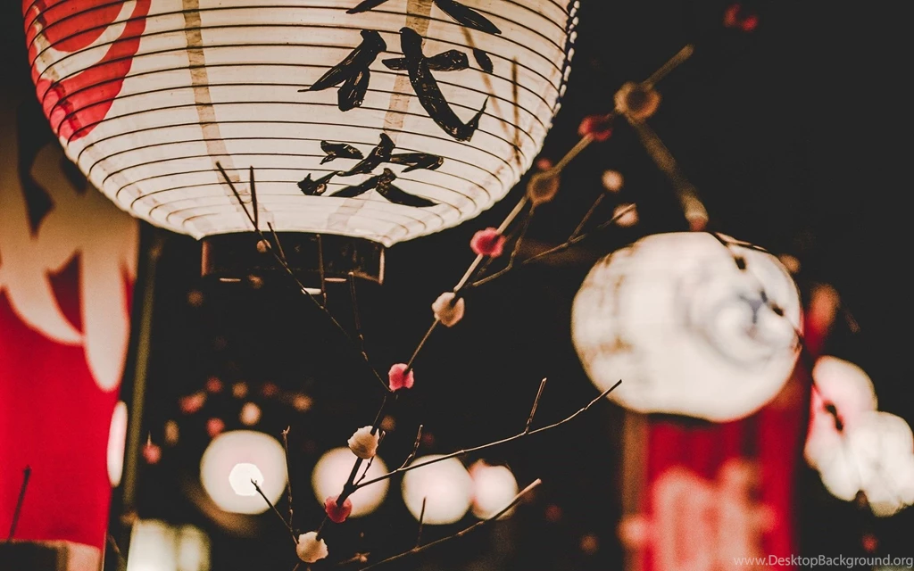 Asian oriental lanterns paper lights holiday photo hd wallpapers ...