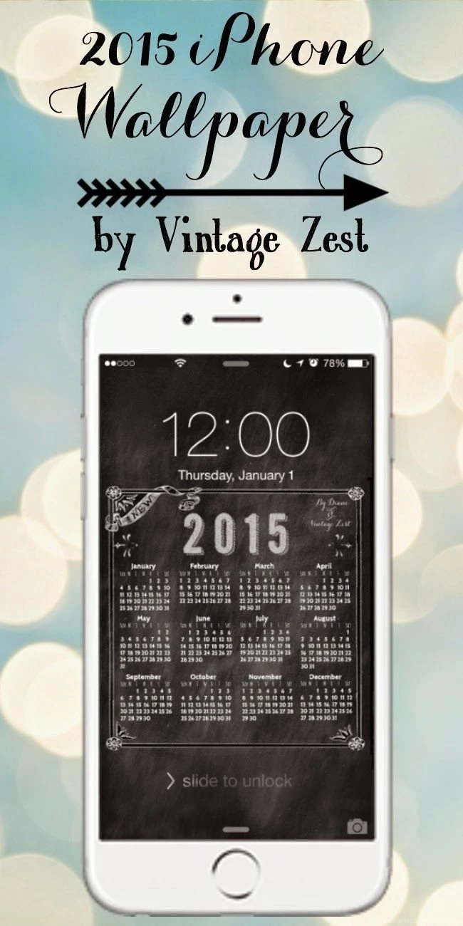 2015 iPhone Wallpapers Freebie! ~ Diane's Vintage Zest!