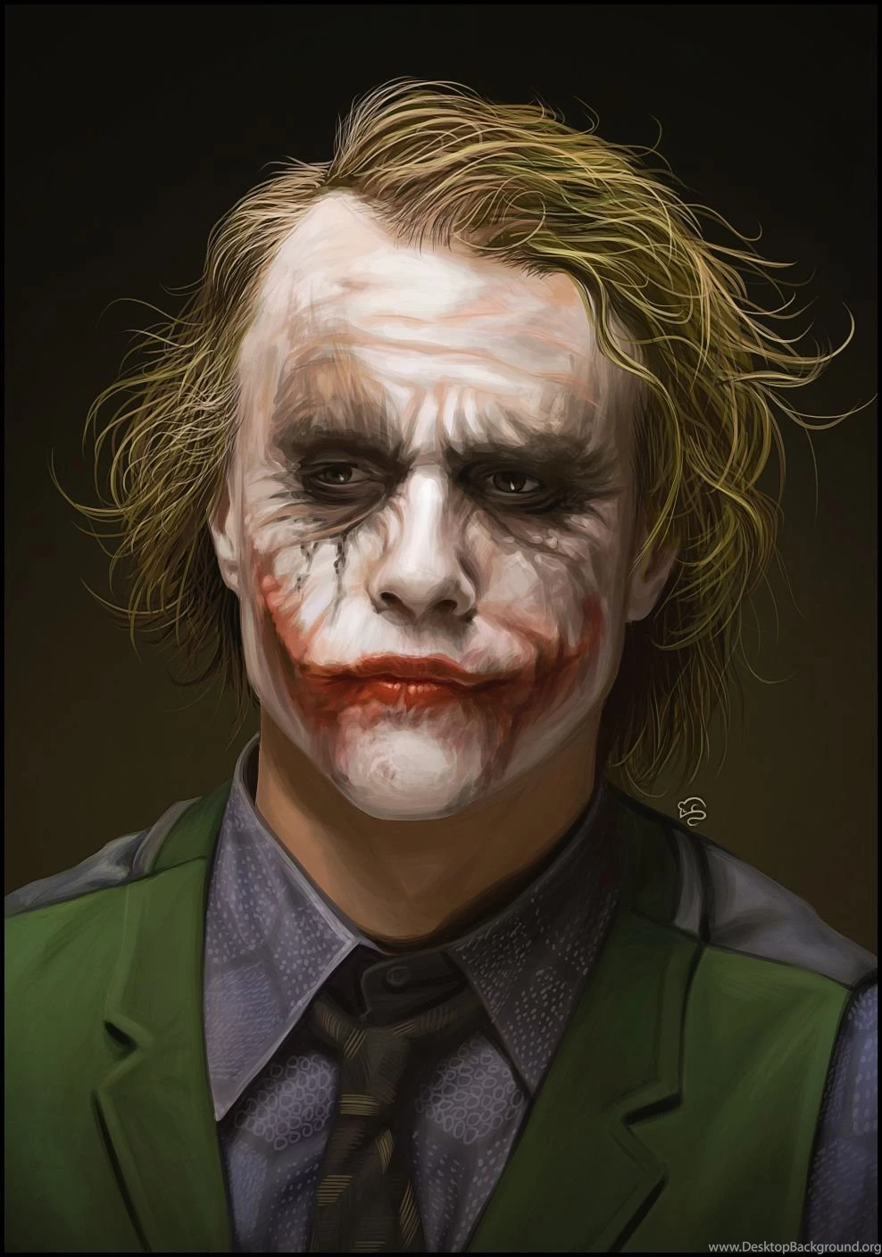 The Joker Heath Ledger Wallpapers Wallpaper.