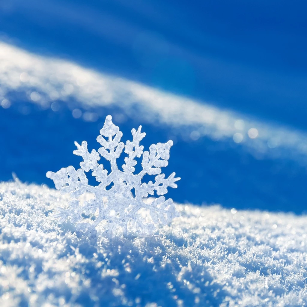 Download Wallpapers 2048x2048 Snow, Snowflake, Winter New iPad Air ...