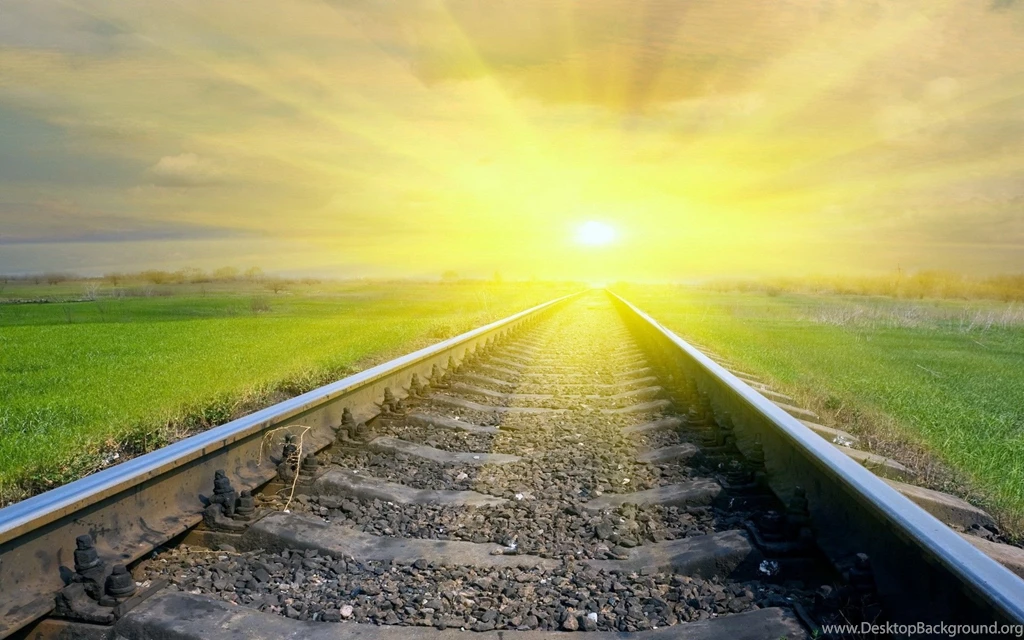 Train Track Wallpaper Backgrounds