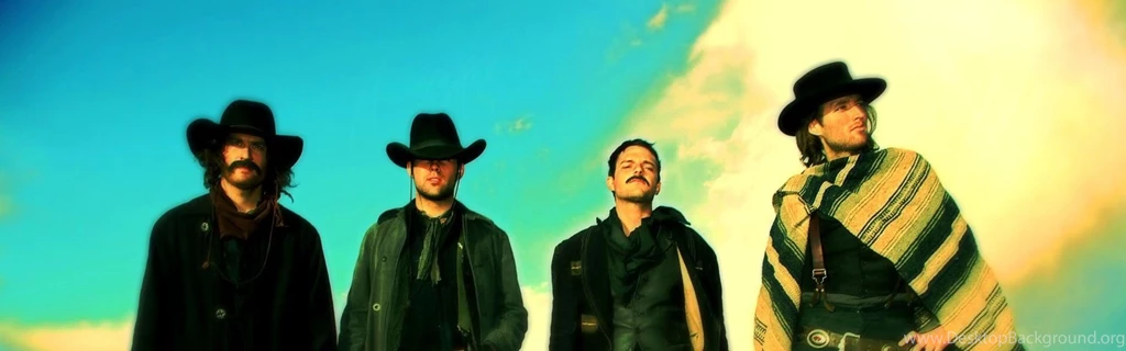 Download Wallpapers 3840x1200 The Killers, Shot, Caps, Sky, Macs ...