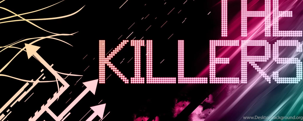 Download Wallpapers 2560x1024 The Killers, Name, Graphics, Arrows ...