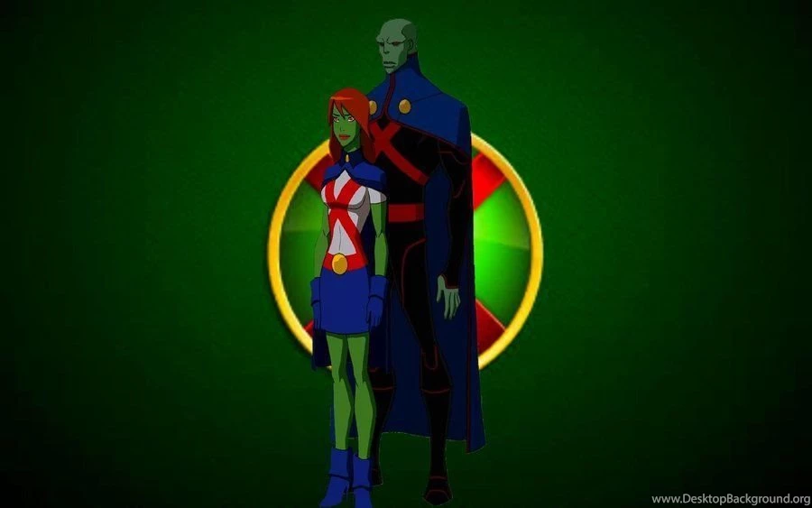 Martian Manhunter And Miss Martian By Butters101 On DeviantArt