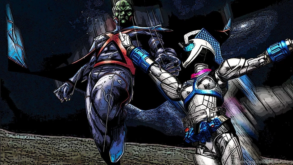 MARTIAN MANHUNTER Superhero D c Dc comics Alien Sci fi Wallpapers ...