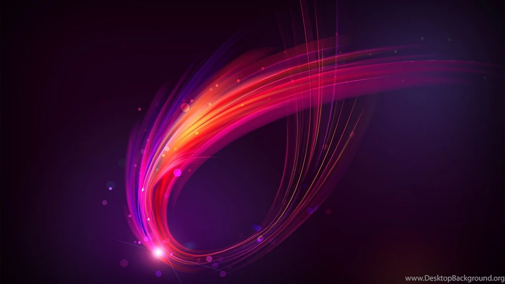 Pink Whisps Abstract Desktop Wallpapers