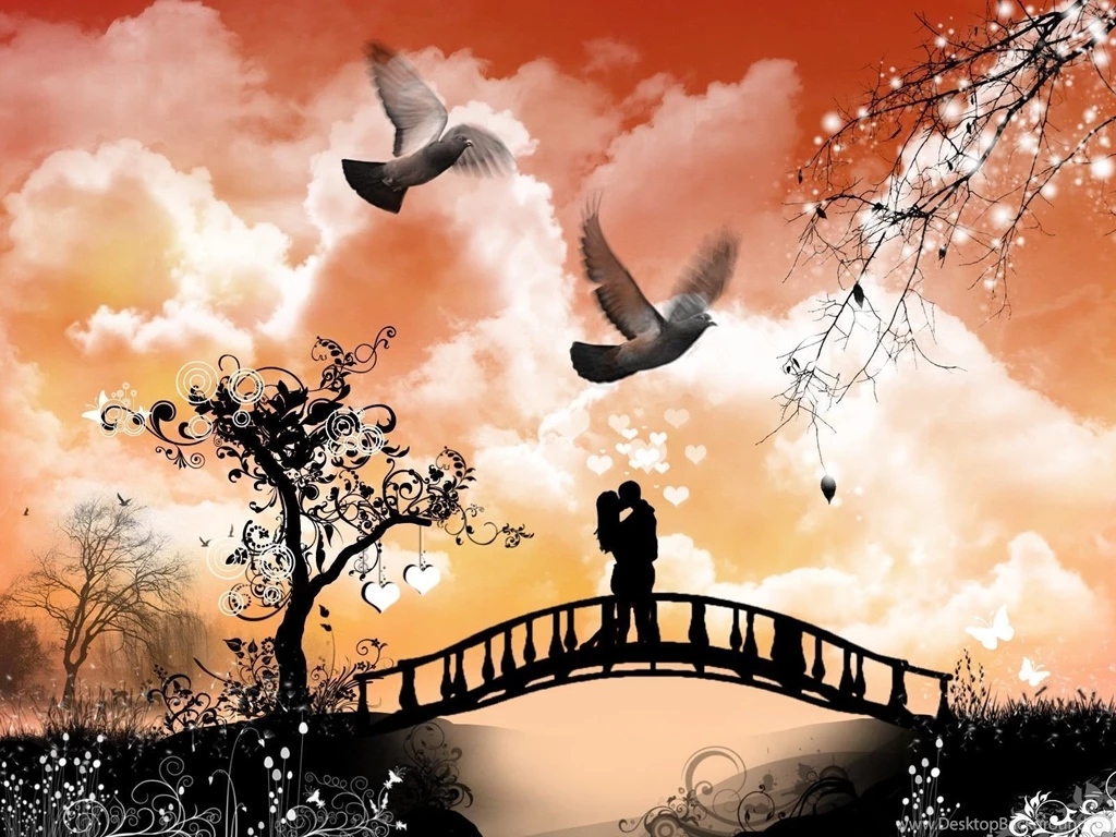 Wallpapers Love Kiss