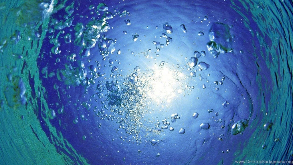 Nature Bubbles Sea Water Wallpapers