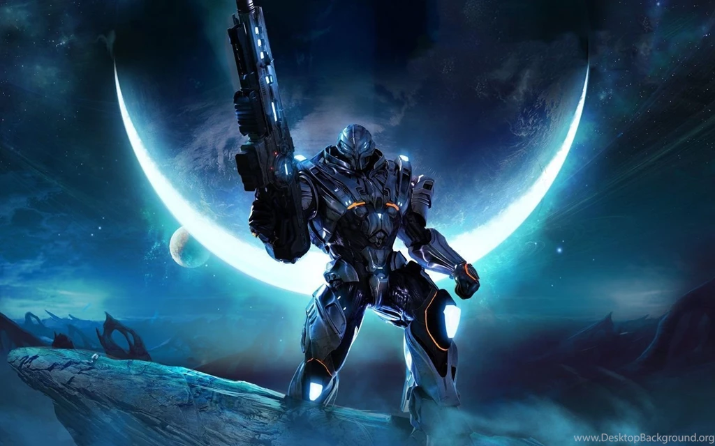 1440x900 Space Soldier Wallpapers