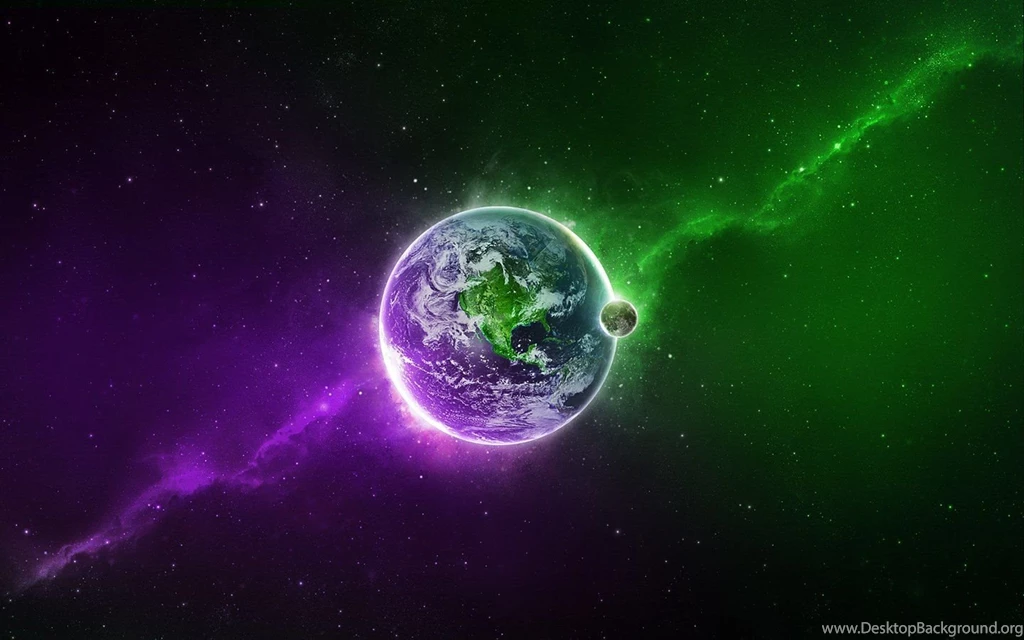 3d Space Scene Wallpapers 1440x900   (