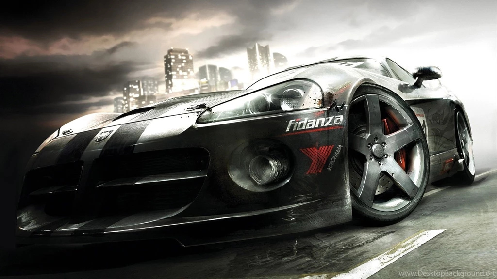 Art Cars Deadly Furiously Awesome Chase Wallpapers Digital ...