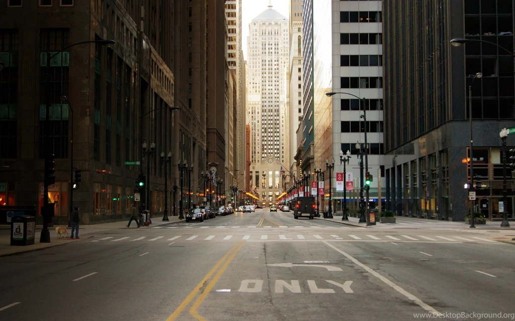 High Resolution Chicago City Street Wallpapers SiWallpaperHD 20552