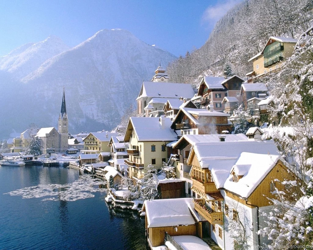 Village In Winter 1280x1024 Wallpapers, 1280x1024 Wallpapers ...