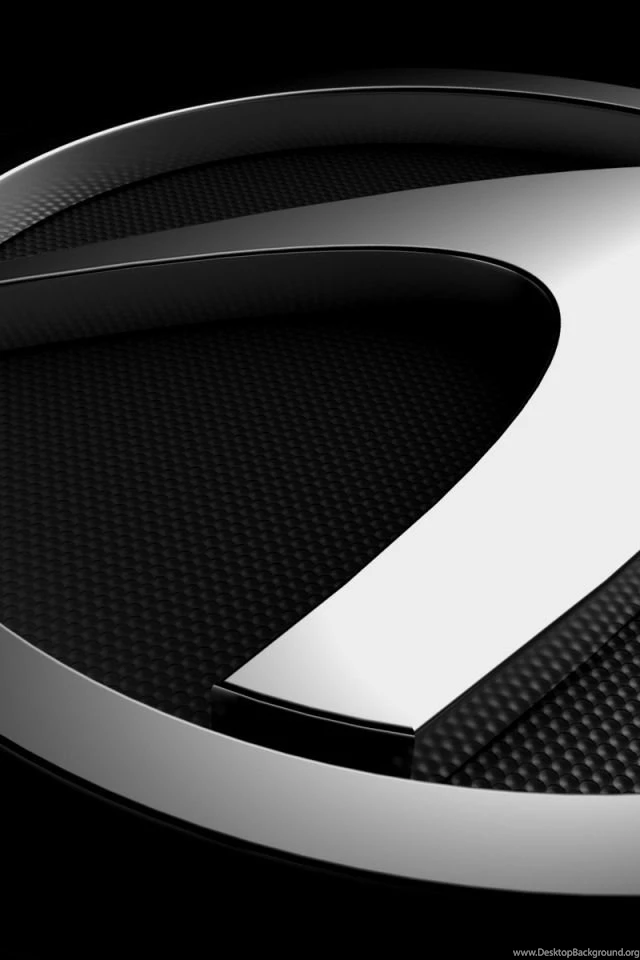 Download Wallpapers 640x960 Icon, Lexus, Emblem, Logo, 3d Graphics ...