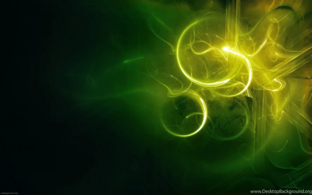 1920x1200 Abstract Yellow Green Drawing Wallpapers