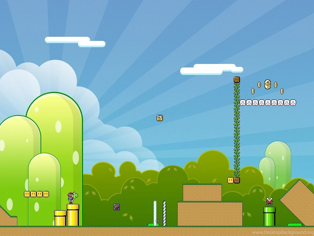 Retro: Super Mario Wallpapers