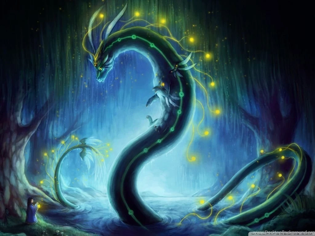 Blue Dragon HD Desktop Wallpapers : Widescreen : Fullscreen