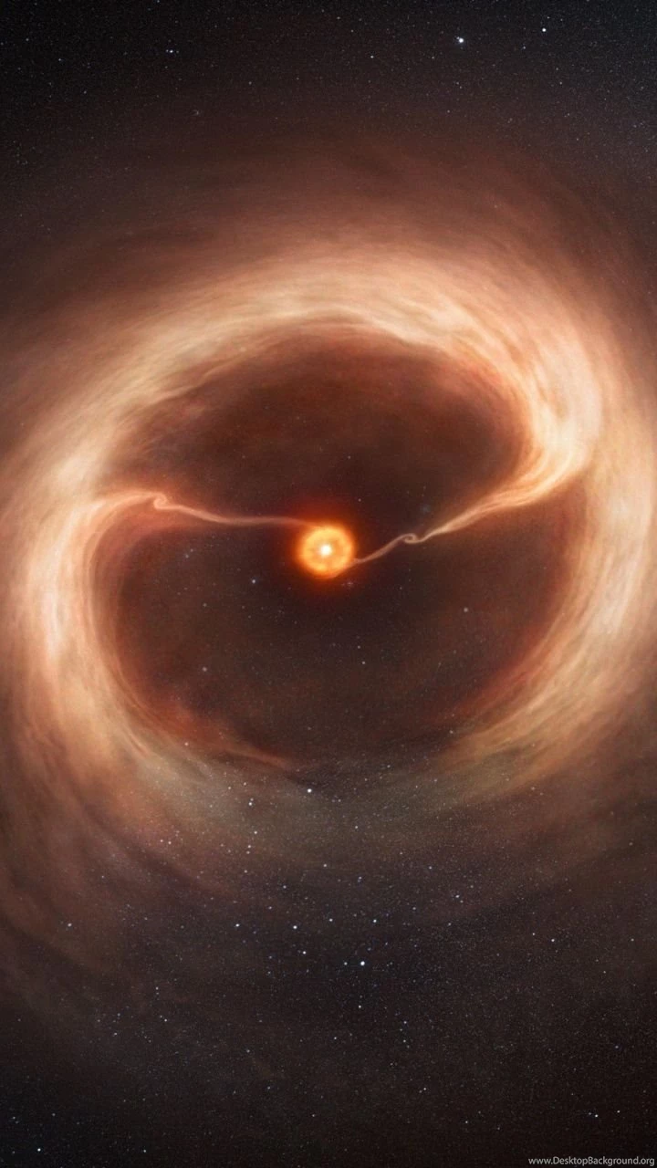 Download Wallpapers 720x1280 Space, Stars, Black Holes, Circles ...