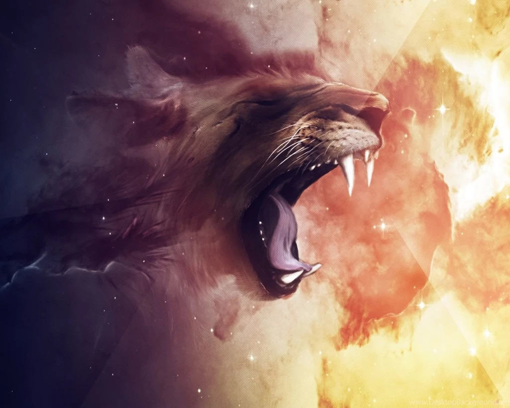 1280x1024 Abstract Lion Art Wallpapers