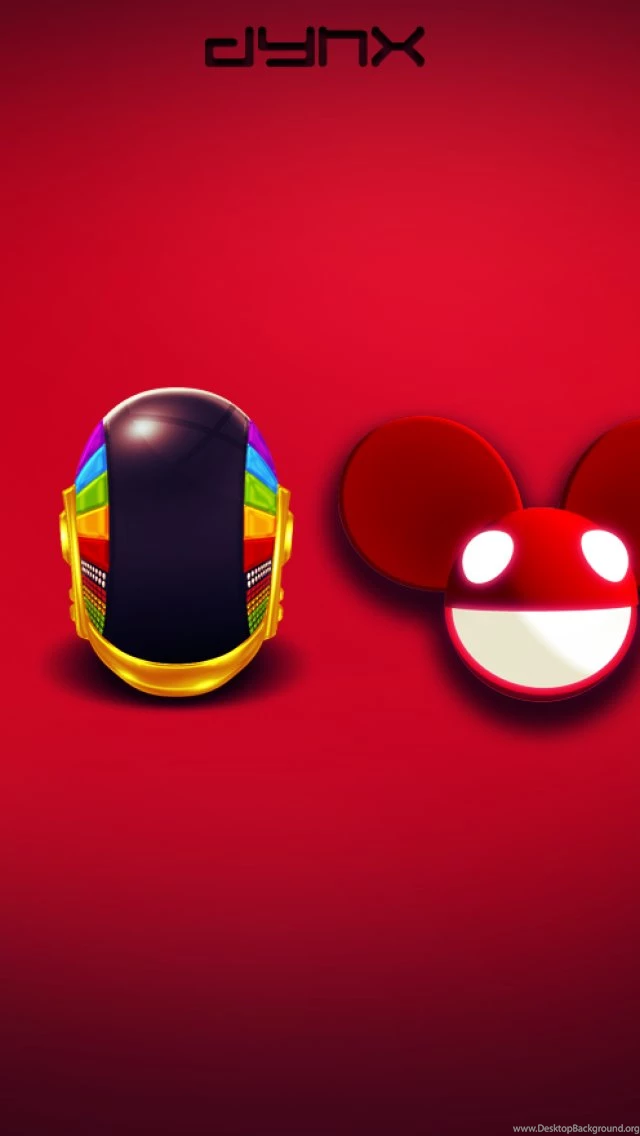 HDscreen: Daft Punk Deadmau5 Dynx Skrillex Logos Desktop Bakcgrounds