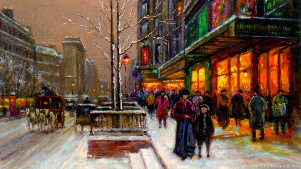 Christmas Shopping Wallpapers