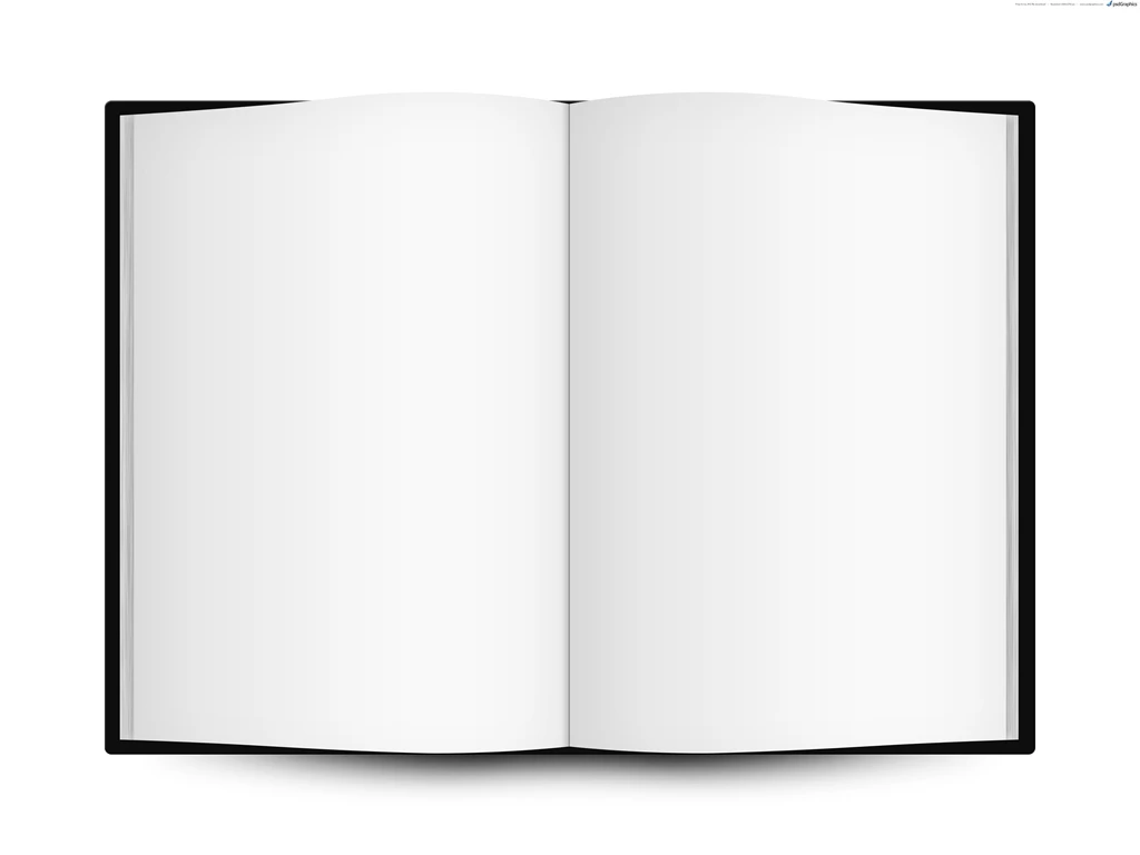 Blank White Book