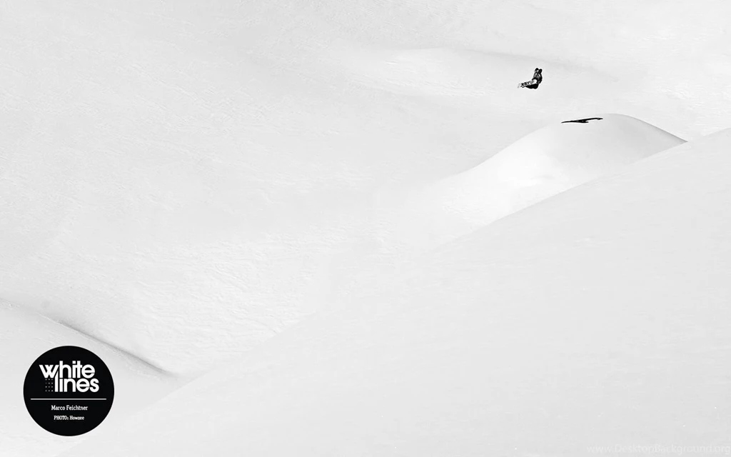 Snowboard Wallpaper: Marco Feichtner Makes The Most Of A Blank ...