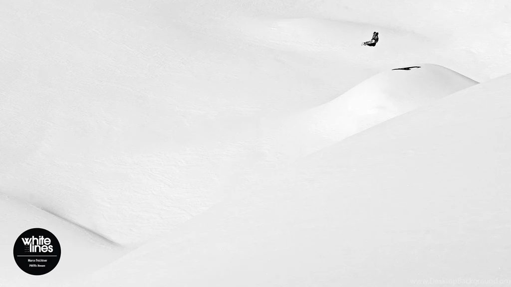 Snowboard Wallpaper: Marco Feichtner Makes The Most Of A Blank ...